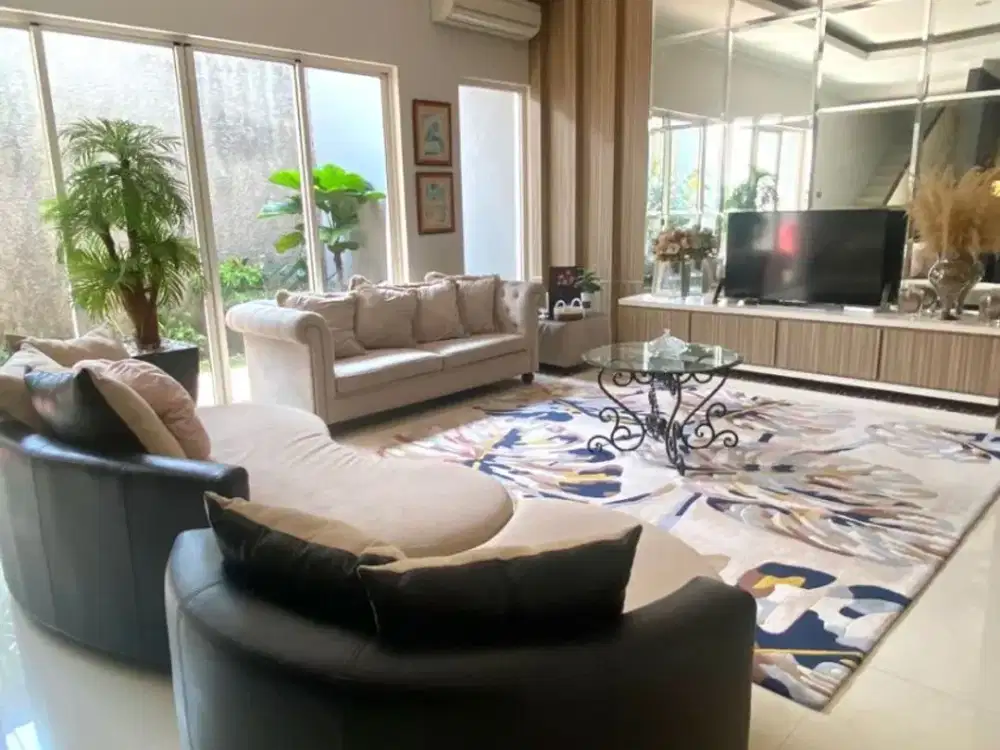 Rumah Bagus 2 Lantai Fully Furnished LB 216 m² Harga Nego Kebayoran Bintaro Sektor 7 Tangerang Selatan