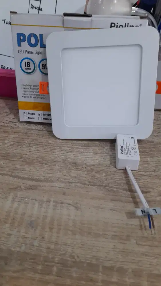 Lampu Downlight LED Panel Pioline Polar 9 Watt 4 Inch Inbow Slim