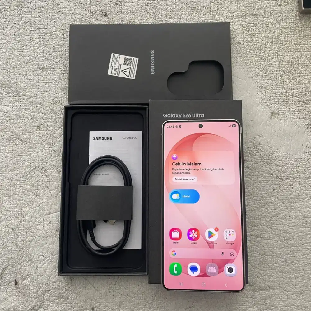 Samsung Galaxy S26 Ultra Warna Pink Gold 12/512GB