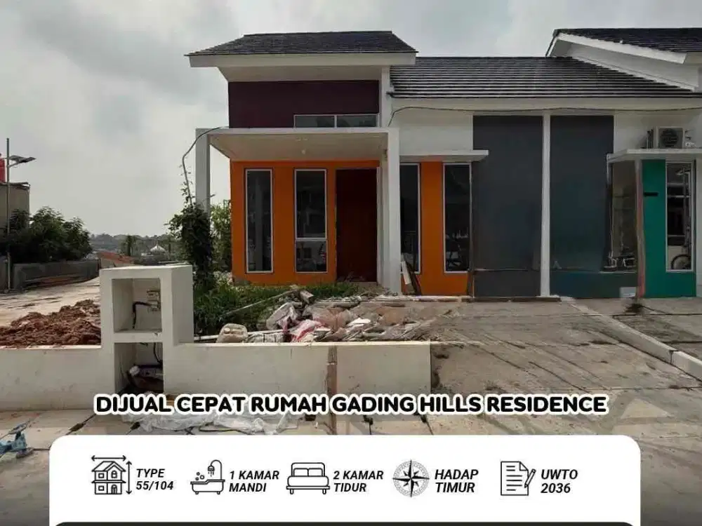 Dijual cepat Rumah Hook Gading Hills  RESIDENCE Seipanas