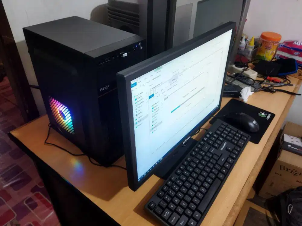 PC Rakitan core i5 kondisi baru cocok utk kantor sekolahan & rumahan