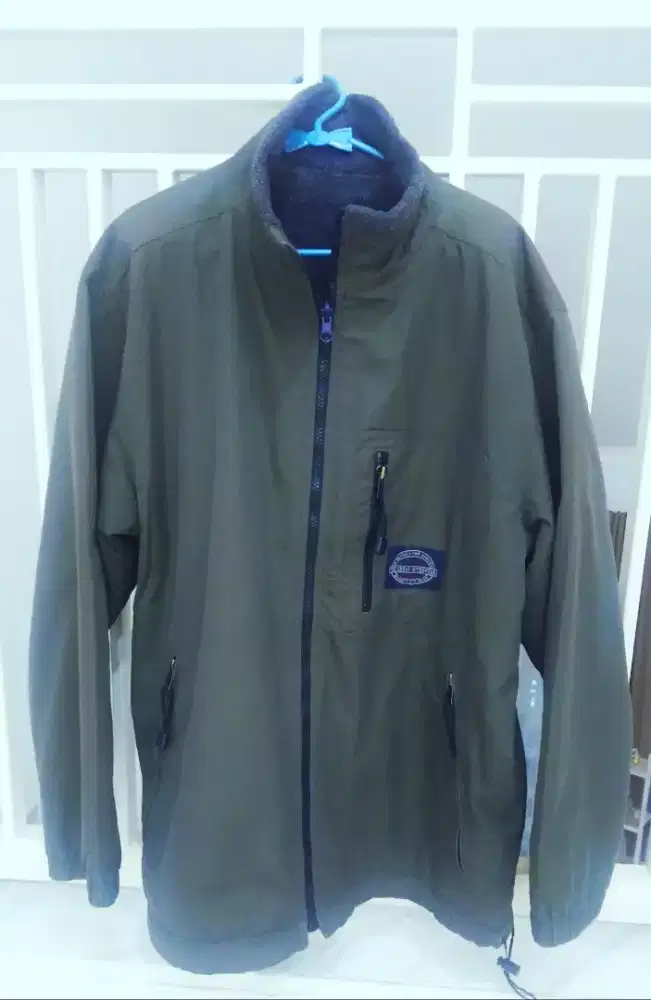 Jaket great outwear Green army LL dari baru