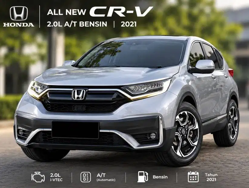 DIJUAL HONDA ALL NEW CR-V 2.0L A/T BENSIN 2021 – ELEGAN & SPORTY!