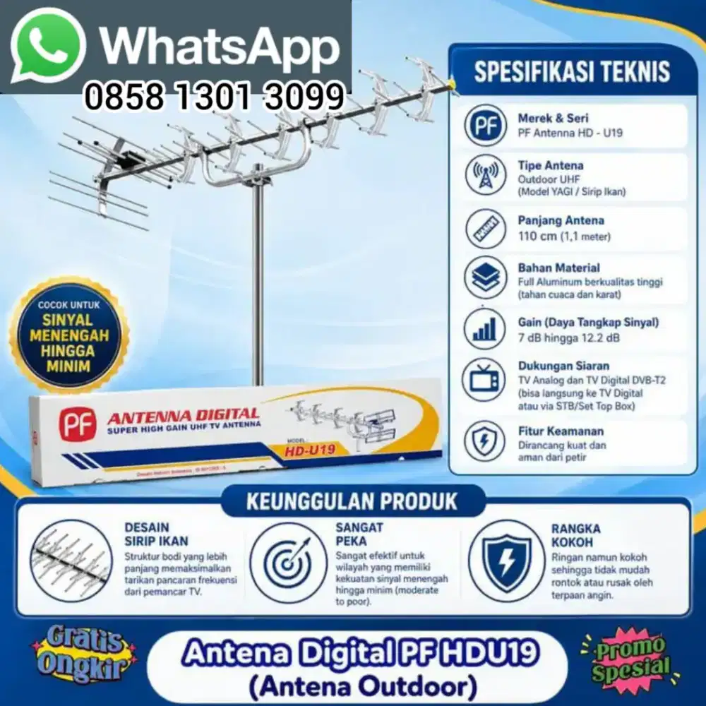 Terima Pemasangan Antena TV Dan Instalasi