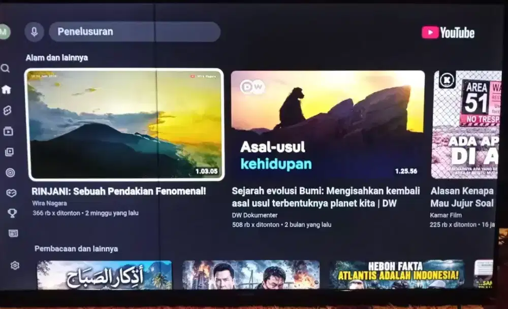Android TV Xiaomi 43 Inch 4K UHD Minus Layar Ada Garis 1