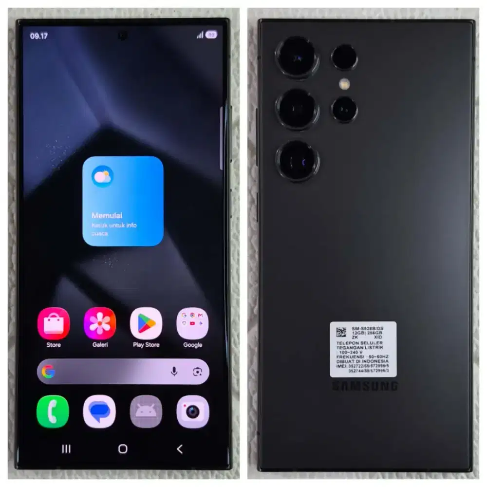 SAMSUNG S24 ULTRA RAM 12/256 EX SEIN FULLSET SUPER MULUS SIAP PAKAI