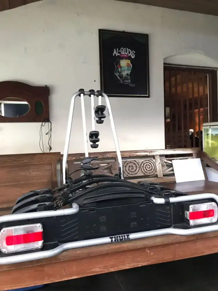 Rack sepeda thule euroride 943 bike rack for towing