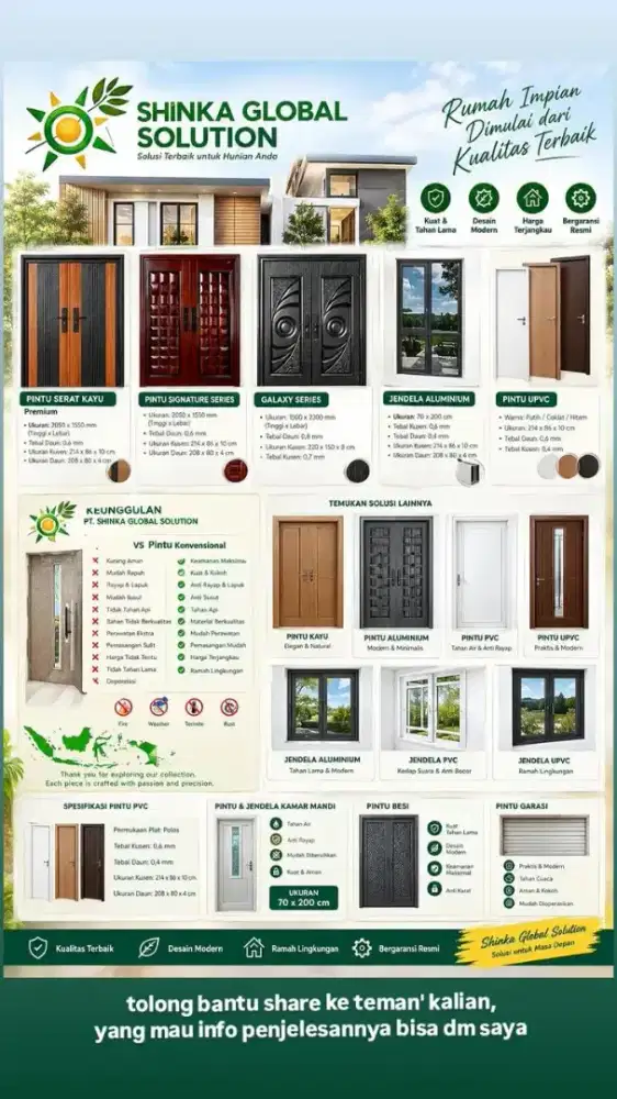 pintu baja dan barang lain nya