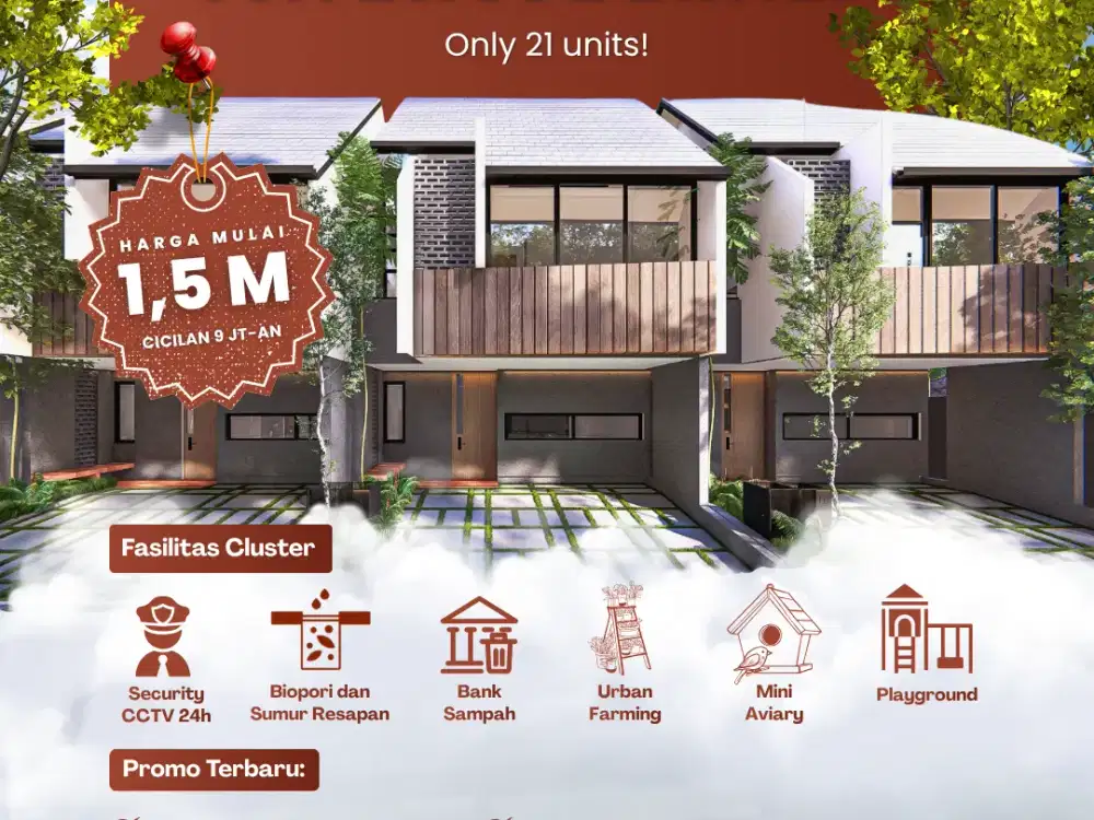 Dijual Rumah di Kawasan Bintaro dengan Bonus Smart Home dan Beragam Fasilitas Tambahan!