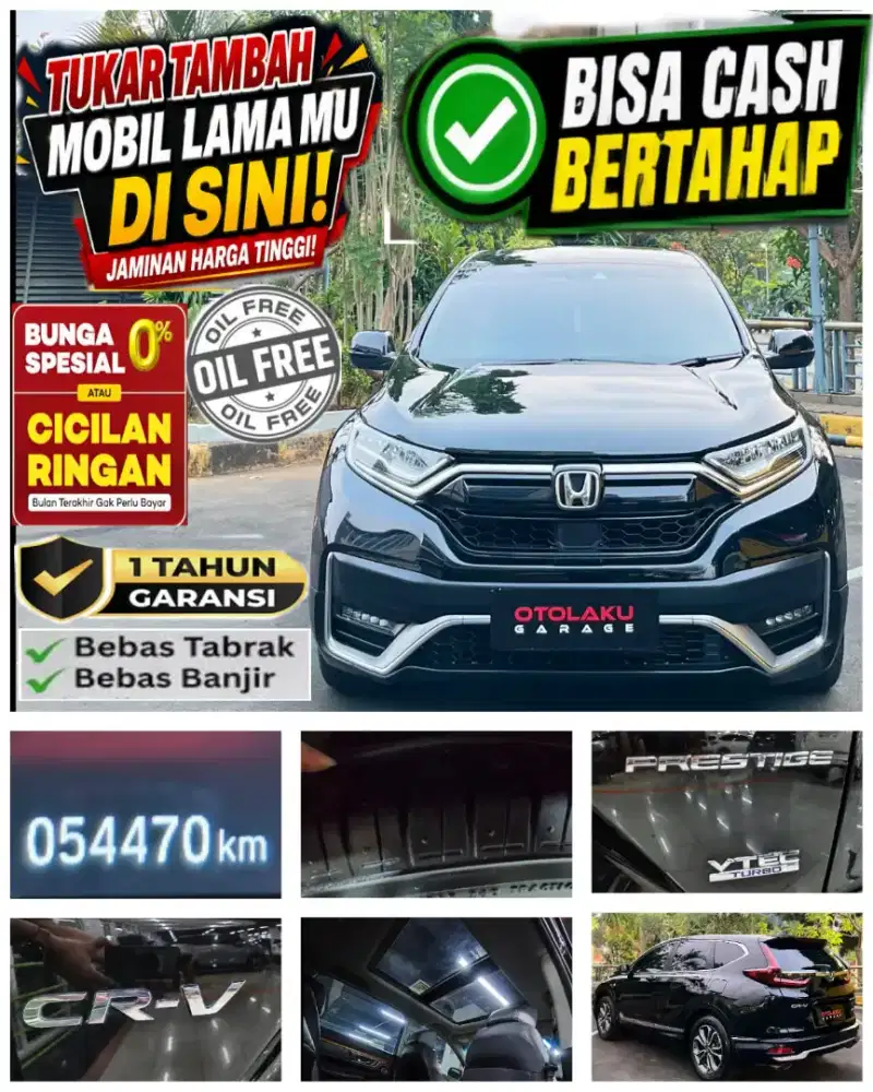 [LIKE NEW BGARANSI] HONDA CRV 1.5 TURBO PRESTIGE SENSING SUNROOF PANOR