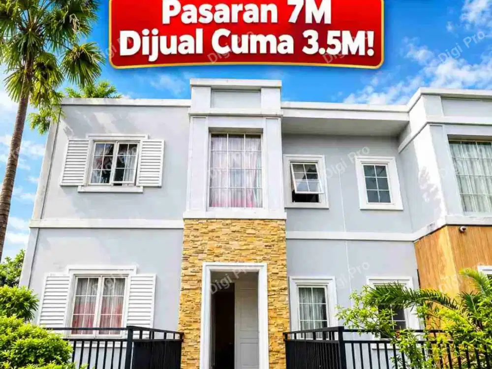 Dijual Rugi Rumah Pavillion Double Decker Metro Tanjung Bunga