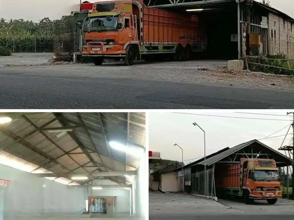 Di sewakan gudang akses kontainer