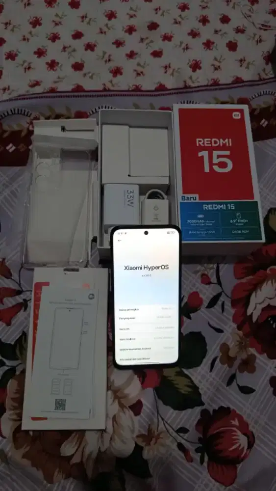 Redmi 15 8/128 hitam
