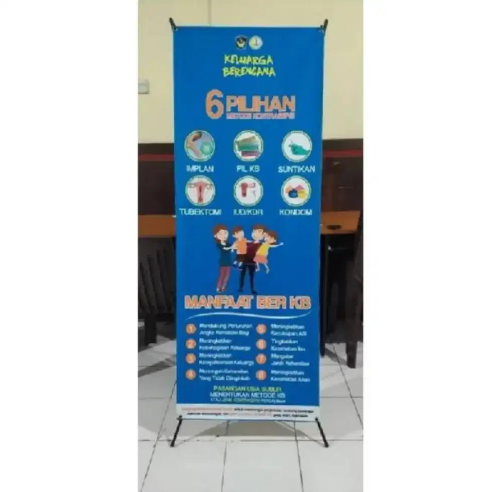 BANNER SAJA / X BANNER + BANNER