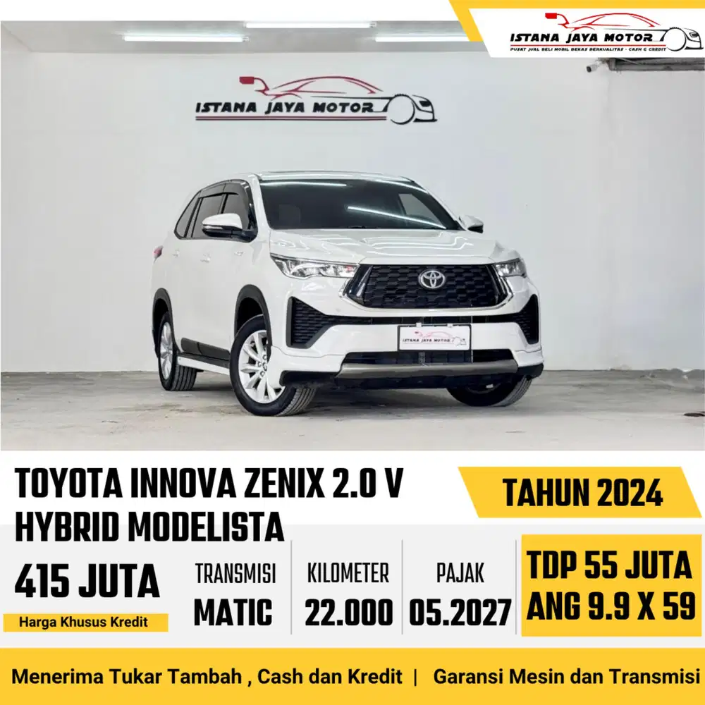 TOYOTA INNOVA ZENIX 2.0 V HYBRID MODELISTA 2024