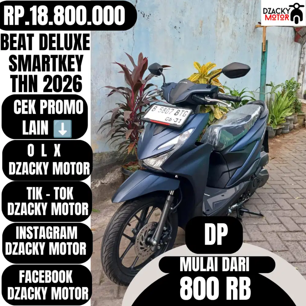 BEAT DELUXE SMARTKEY 2026 SECOND LIKE NEW