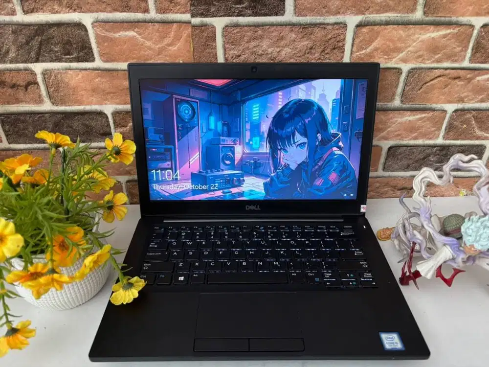 Laptop Dell Latitude 7290 core i5 gen 7 RAM 8GB SSD 256gb key backlite