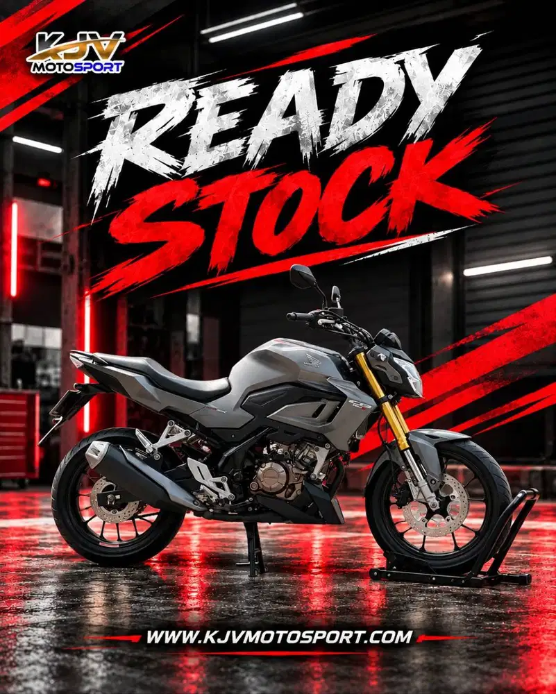 HONDA NEW CB 150R 2024 SILVER PAJAK PANJANG SIAP GAS JAUH