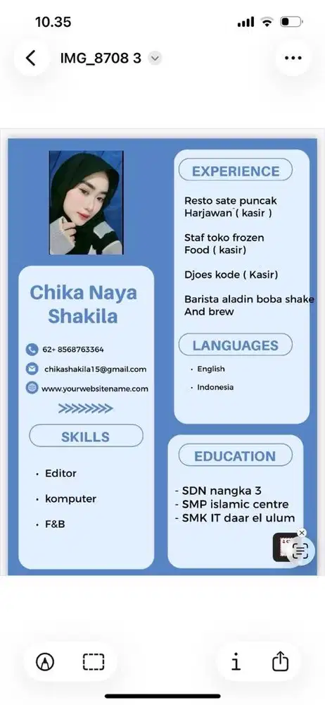 Mencari loker fnb