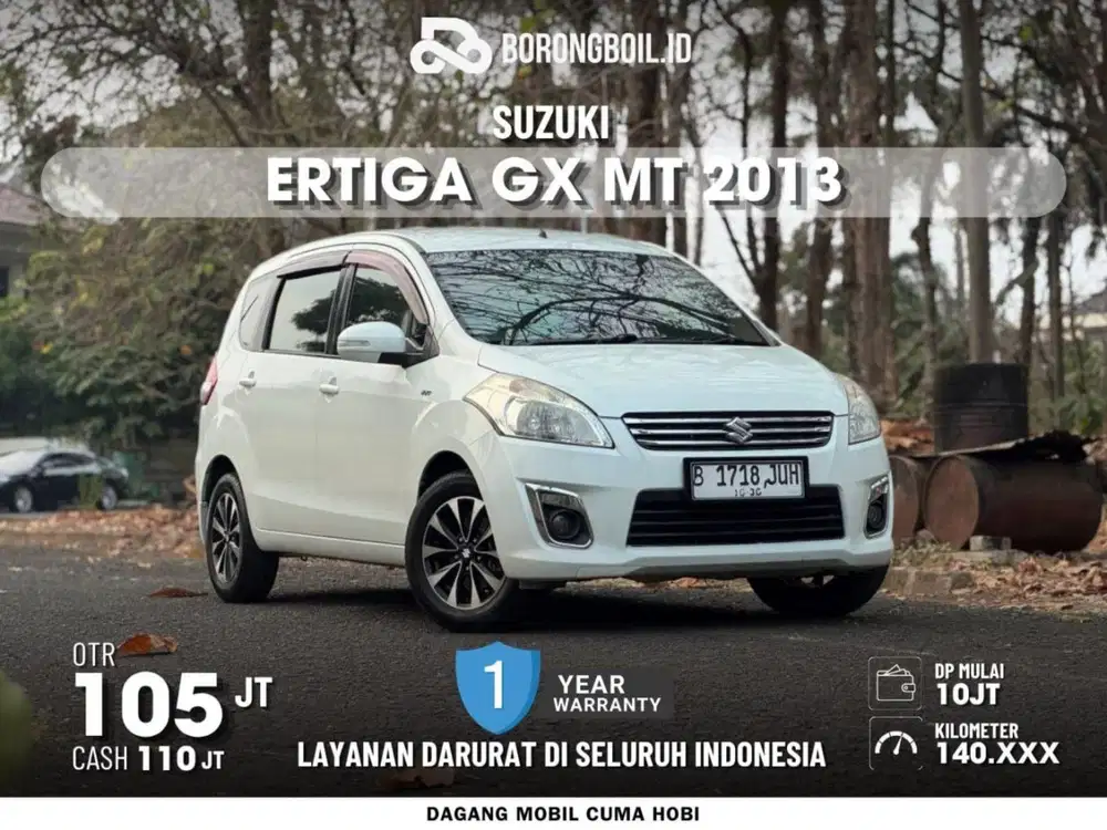 TERMURAH!! Ertiga GX MT 2013 Putih B 1718 JUH