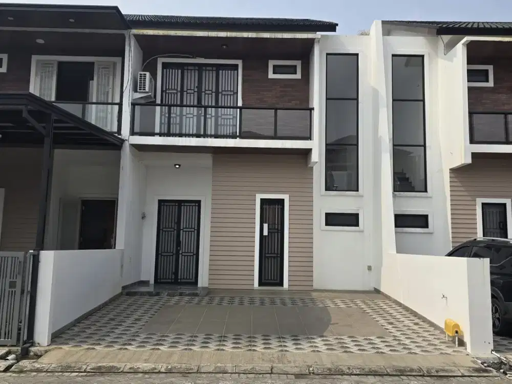 RUMAH CLUSTER SEMI FURNISHED 2LT LOKASI DEKAT JL SOEKARNO HATTA PEKANBARU