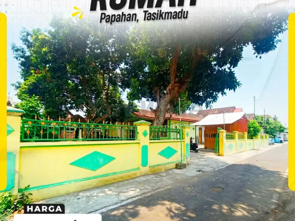 Dijual Rumah di Papahan, Tasikmadu