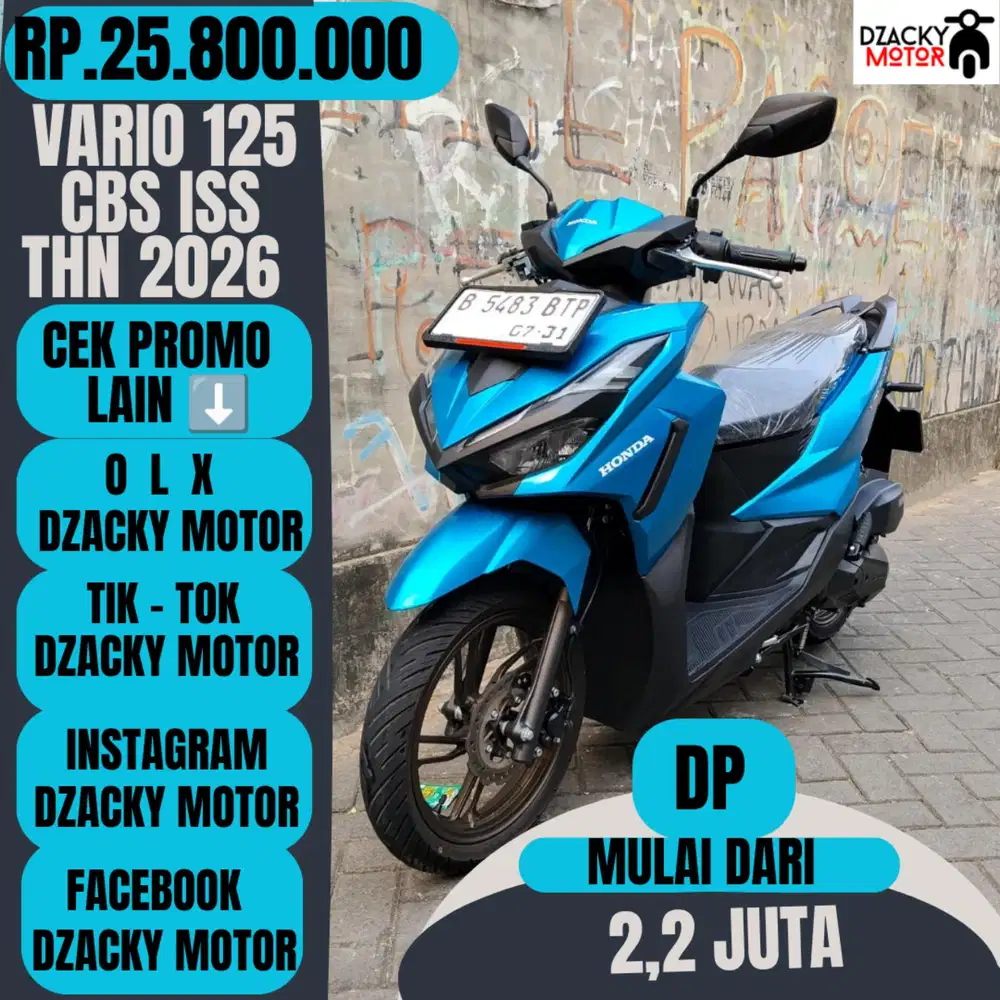 Vario 125 CBS ISS Tahun 2026