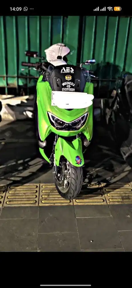 dijual yamaha nmax th 2023 modifan mulus