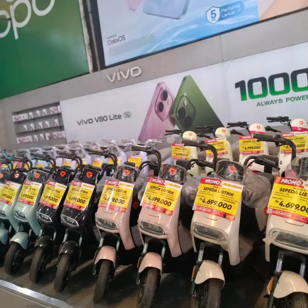 FLASH SALE SEPEDA LISTRIK YADEA GE10 BELI SEKARANG