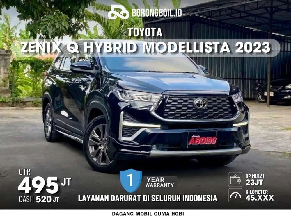 TOYOTA INNOVA ZENIX Q HYBRID MODELISTA 2023 Hitam