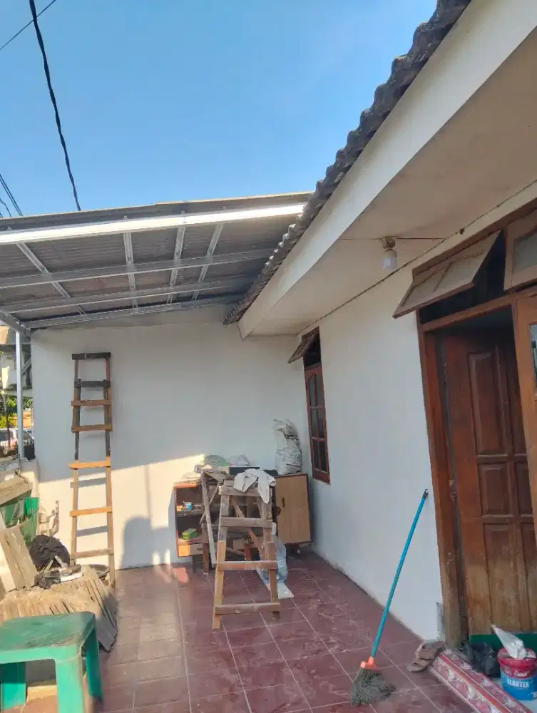 Kanopi bajaringan ganti atap rumah renopasi bangunan