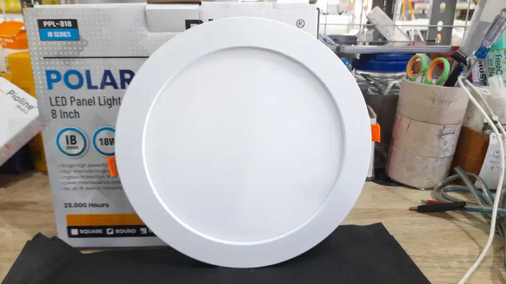 Lampu LED Panel Bulat 18W Polar