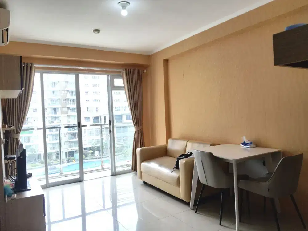 Sewa Apartemen Gateway Pasteur Tipe 2 Bedroom, Furnished, Free IPL & Internet