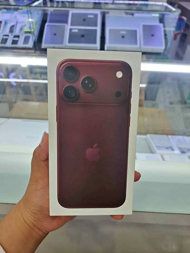 IPhone 18 Pro Max 256GB Burgundy BNIB Garansi IBox
