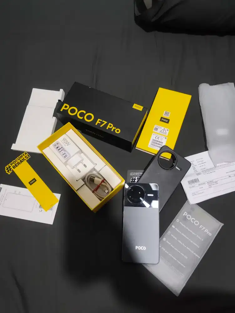 POCO F7 PRO 5G 12GB / 512GB FULLSET MULUS SPEK DEWA GAMMING BISA TT