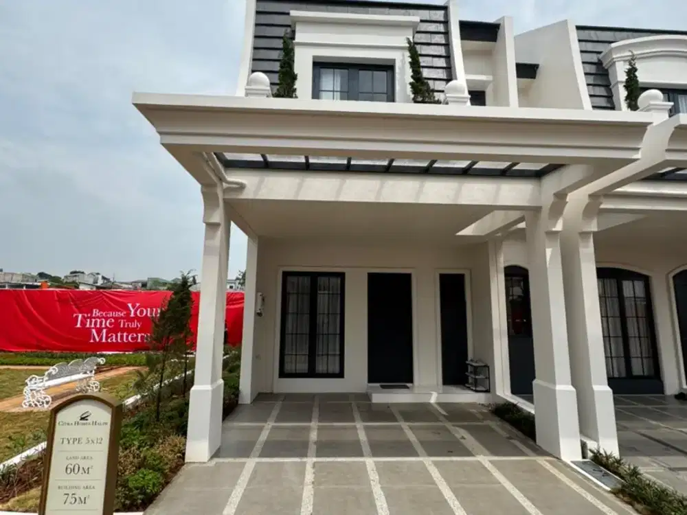Rumah Baru di Citra Homes Halim - Rp. 1.7M, 3 Kamar Tidur, Rumah Termewah di Jakarta Timur