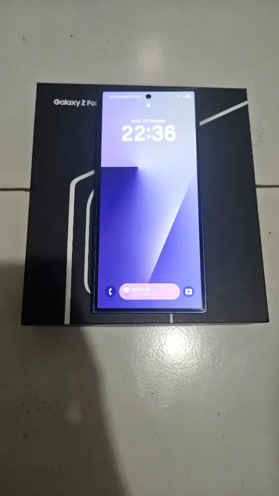 Samsung Z Fold 7 256gb Blue Shadow Mulus harga cincai !!