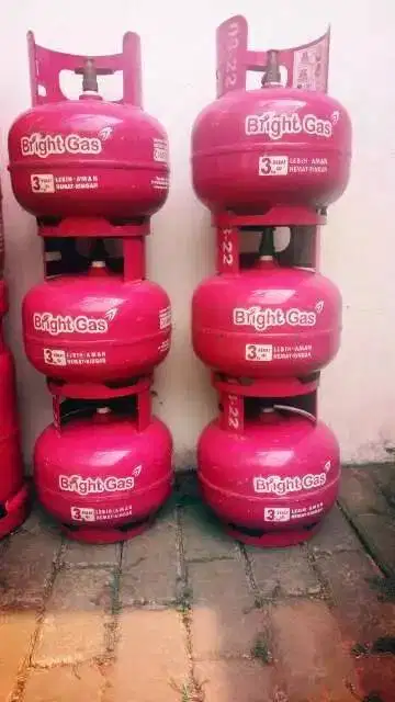 Tabung Gas Semua Ukuran, Kosongan dan Isi