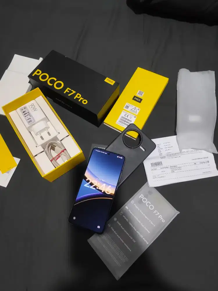 POCO F7 PRO 5G 12GB / 512GB FULLSET MULUS SPEK DEWA GAMMING BISA TT