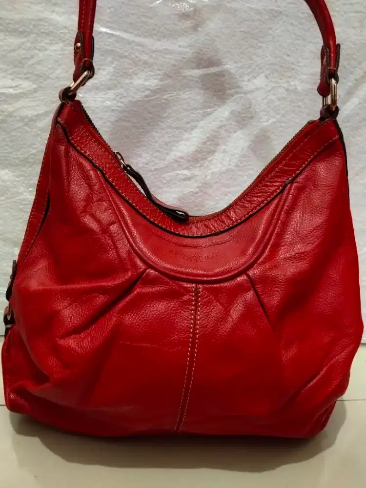 Tas crokodile jejak pemakaian masih bagus
