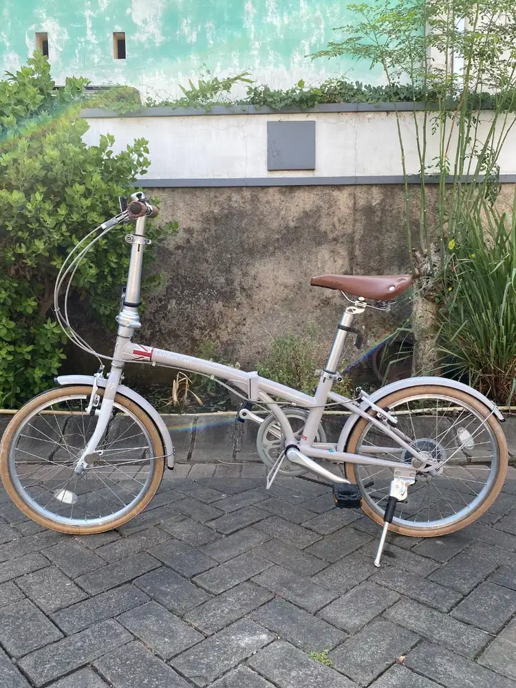 London Taxi Folding Bike 20ST - Warna Ivory - Ori