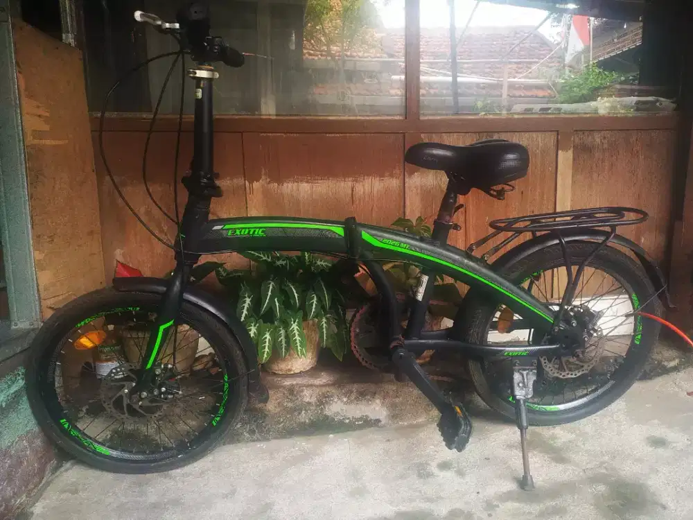 Sepeda lipat exotic 20 inci