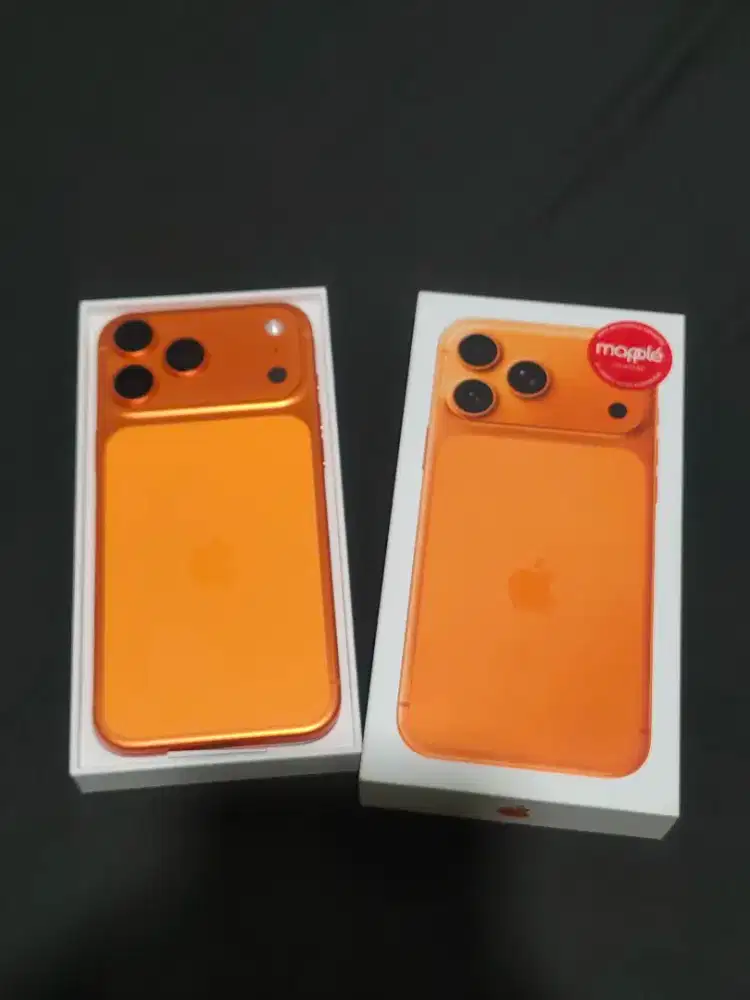 PHONE 17 PRO MAX 256GB Ex iBox Resmi 
Warna Orange BH 93%