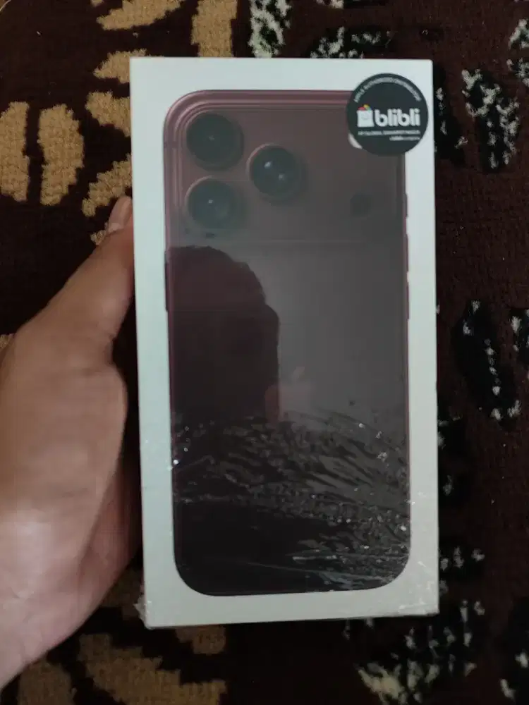 Iphone 18 Pro 256 GB New Warna Burgundy