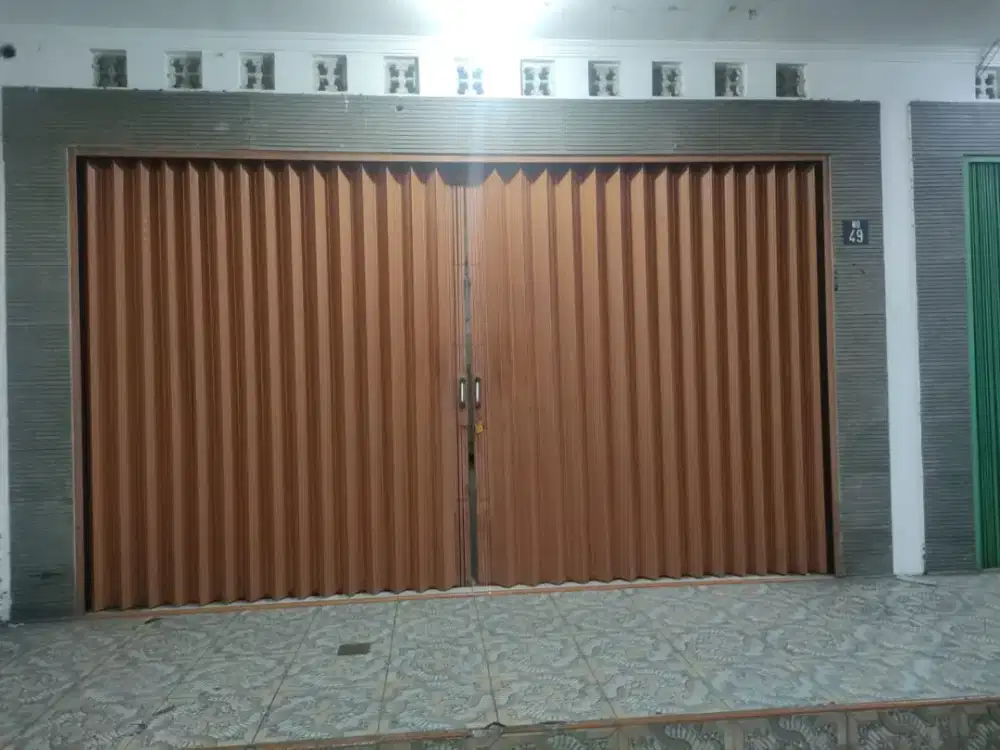 Rolling door folding gate besi