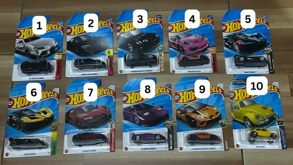 Hotwheels Basic/Regular (HARGA DI DESKRIPSI)
