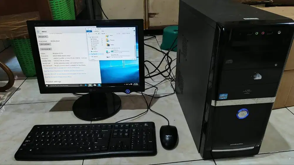 CPU Rakitan Intel Core i3 Gen 3, 8 GB DDR3, HDD 500 GB + Bonus !!