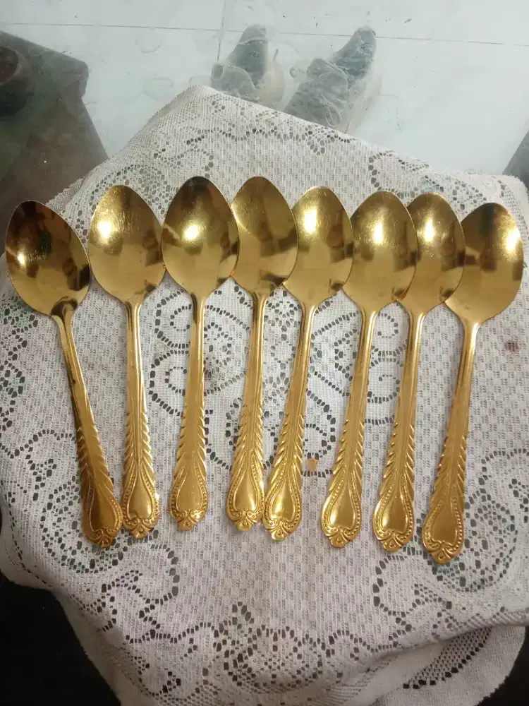 Sendok gold 8 psc