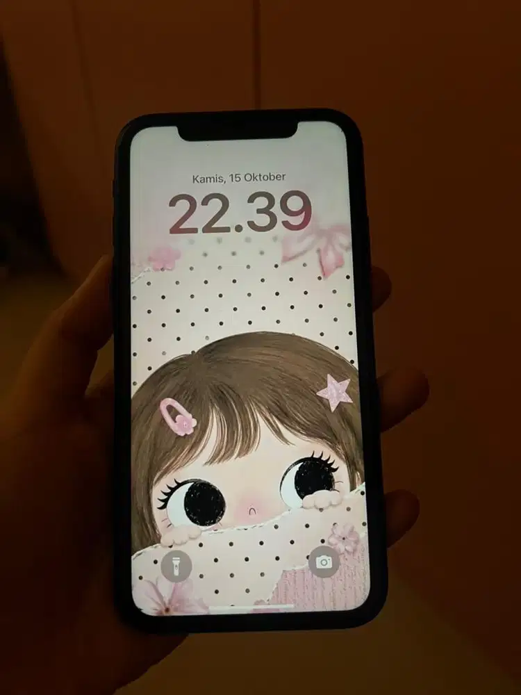 iphone XR hitam 128 GB