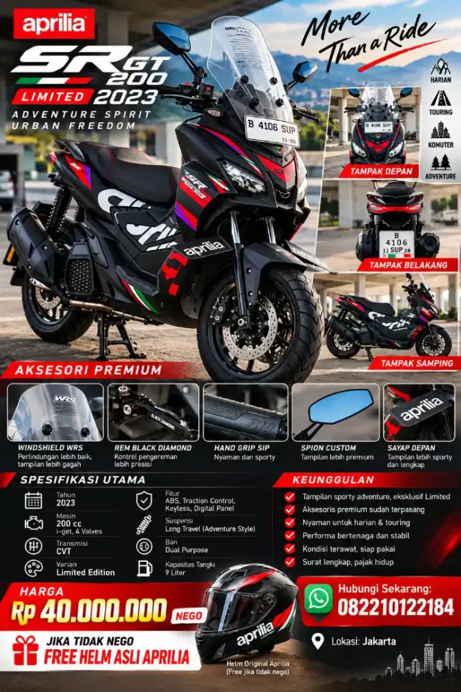 Dijual SRGT 200 Limited edition 2023